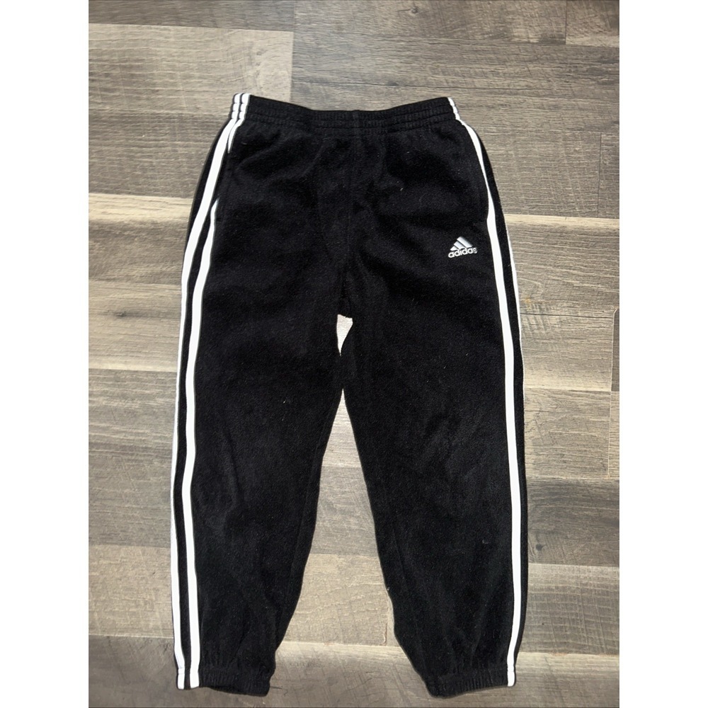 Youth adidas Essentials 3-Stripe Fleece Jogger Pant Size 7